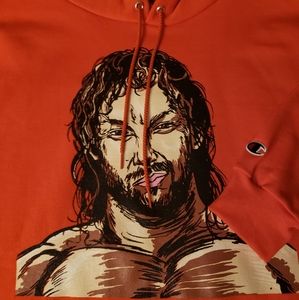 GXFRxCHAMPIONx4TH ROPE Kenny Omega 2x HOOD